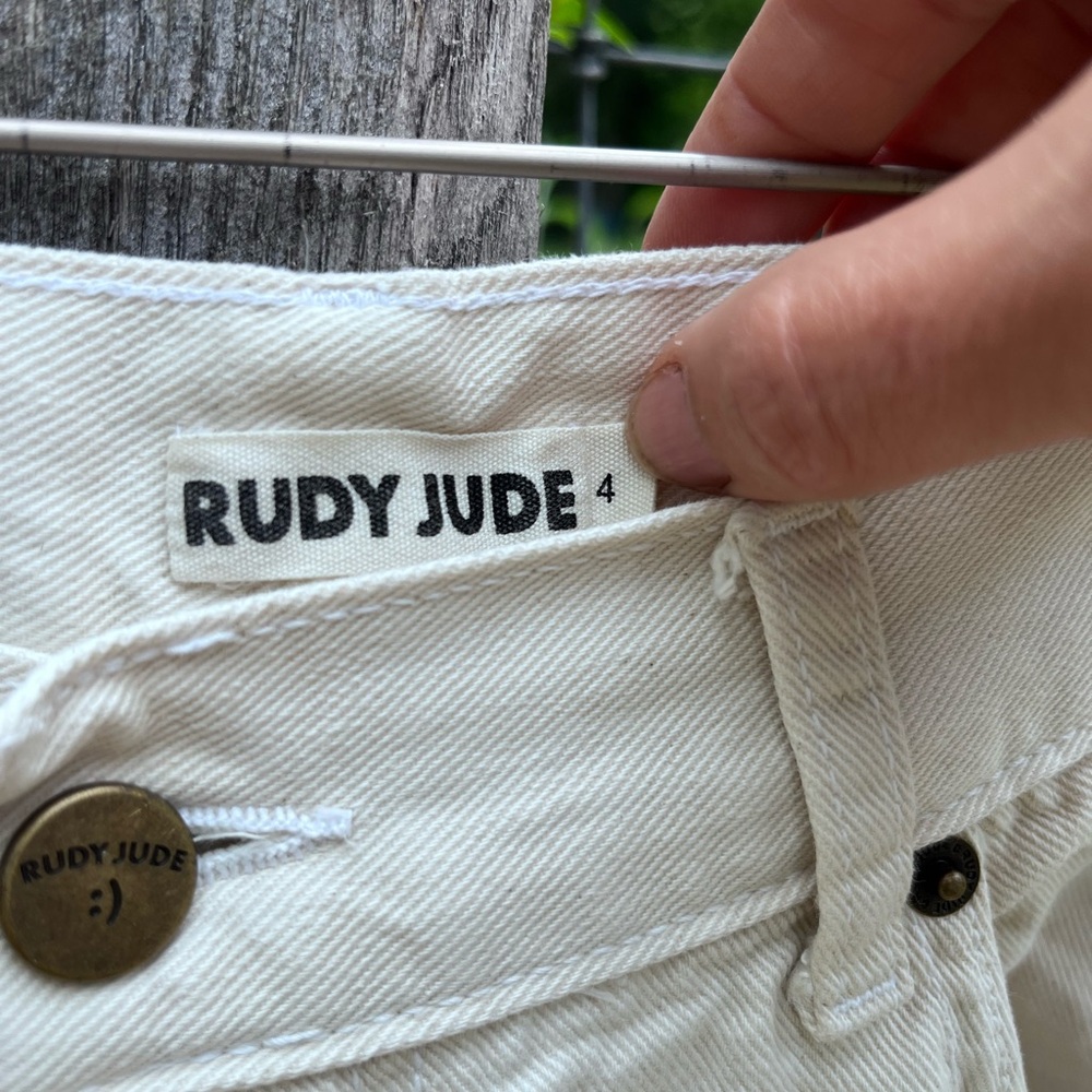 Rudy Jude Off-White Denim Trousers